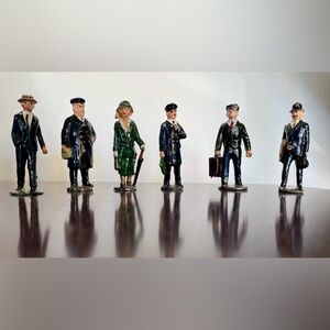 Lead figurines. Make in England